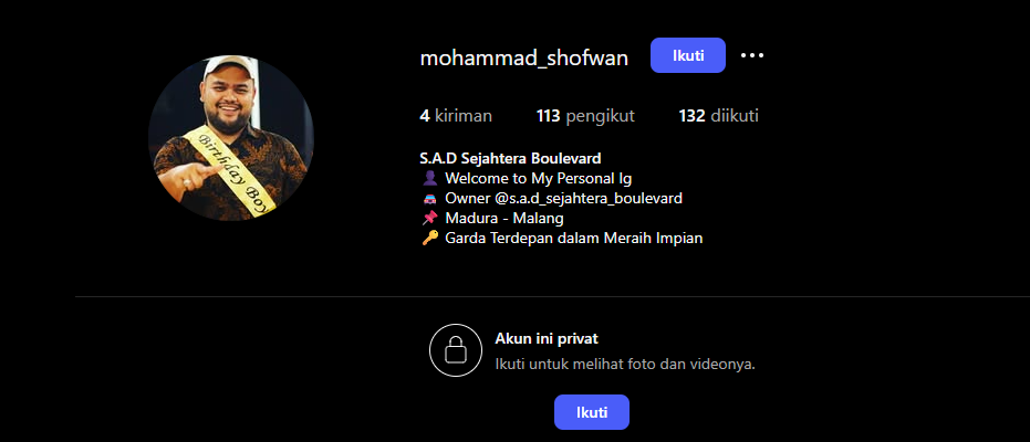 Instagram Muh Shofwan